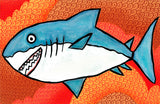 shark ahoy - kids placemats, activity mats for kids, tabletop for kids,original kids birthday presents,