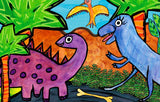 a long dino ago imagination mat